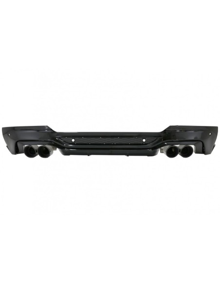 Doppia uscita w/punte dello scarico del diffusore di valance dello spoiler del paraurti posteriore per BMW X4 G02 (18-up)