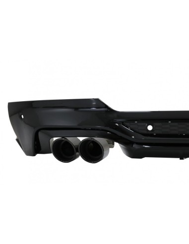 Doppia uscita w/punte dello scarico del diffusore di valance dello spoiler del paraurti posteriore per BMW X4 G02 (18-up)