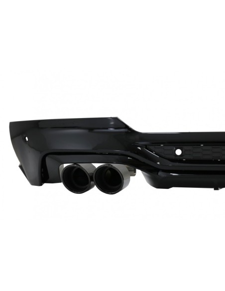 Doppia uscita w/punte dello scarico del diffusore di valance dello spoiler del paraurti posteriore per BMW X4 G02 (18-up)