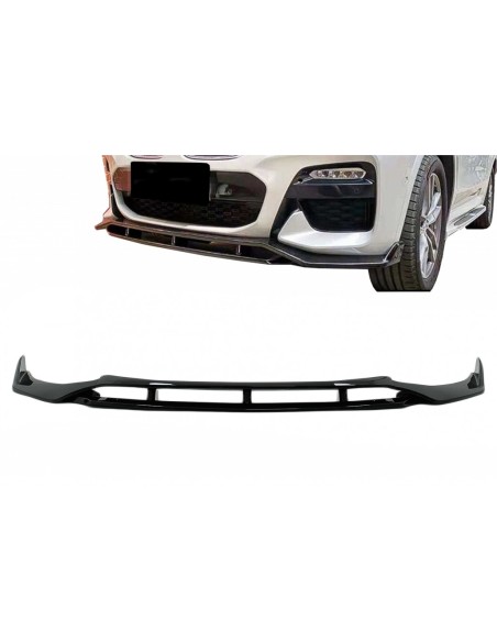 paraurti anteriore per BMW X4 G02 X4M M Sport (18-Up) Piano Black