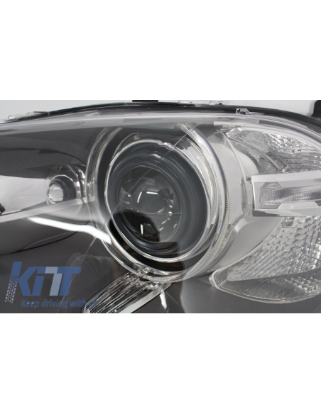 per BMW X5 E70 LCI Bi-Xenon Angel Eyes fari (10-13)