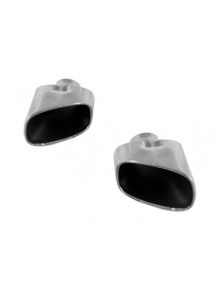 per BMW X5 E70 Silenziatore di scarico Suggerimenti (07-up) LCI Facelift Look