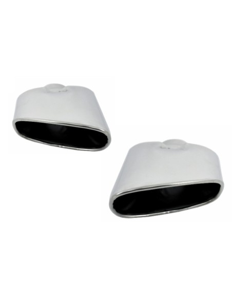 per BMW X5 E70 Silenziatore di scarico Suggerimenti (07-up) LCI Facelift Look