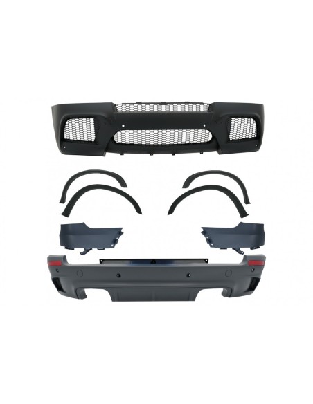 Corredo per BMW X5 E70 (07-13) con design degli archi ruota X5M