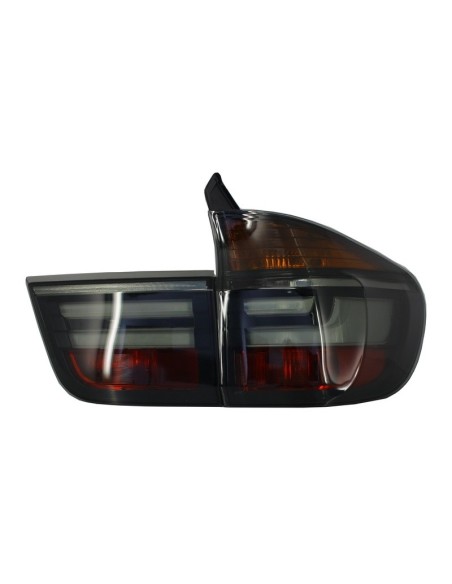Fanali posteriori a LED per BMW X5 E70 (07-10) Light Bar LCI Facelift Look Smoke