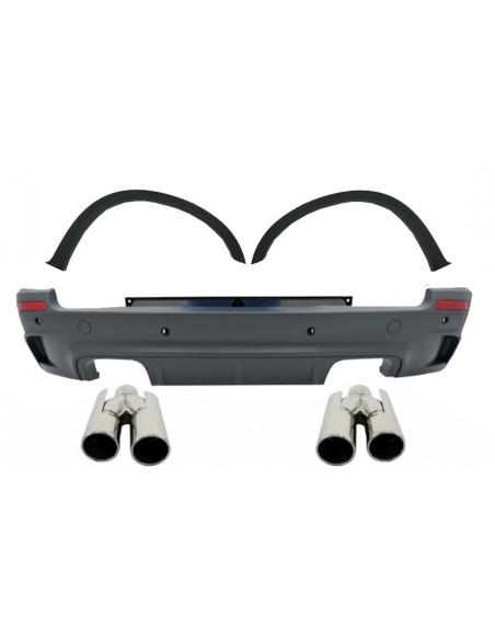 Il paraurti posteriore ruota archi scarico ACS per BMW X5 E70 (07-13) X5M M-Design