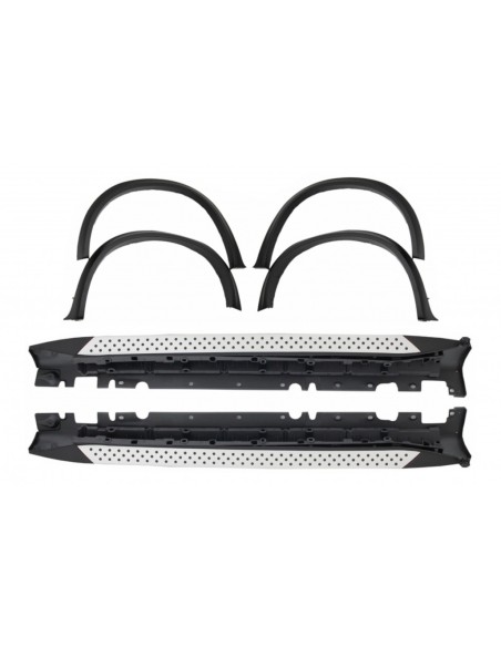 Fender degli archi della ruota brilla w/passaggi laterali dei bordi di funzionamento per BMW X5 E70 (07-13) M-Design