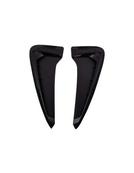 Condotti d'aria delle griglie del parafango degli sfiati laterali per BMW X5 F15 (13-18) M-Design nero