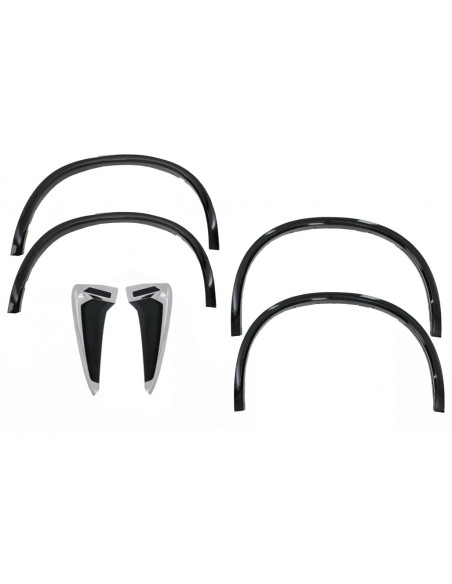 Passaruota Fender Flares per BMW X5 F15 (14+) e Sfiati laterali Fender Grilles Condotti d'aria M-