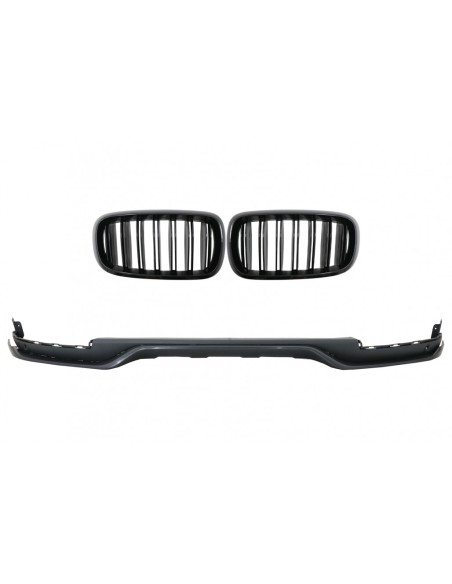 Labbro anteriore del paraurti w/griglie centrali per il pacchetto di Aero di BMW X5 F15 (14-18)
