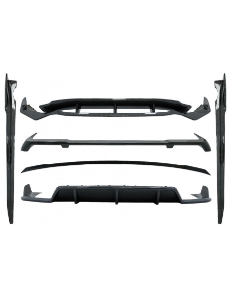 Aero Body Kit per BMW X5 G05 (18-up) M-Tech nero cavaliere Design fibra di carbonio