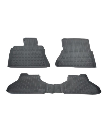 Tappetini in gomma per BMW X6 E71 (08-14) Grigio antracite