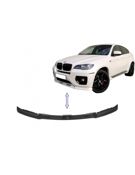 Labbro di estensione dello spliter dello spoiler del paraurti anteriore per il nero di BMW X6 E71 (08-10)