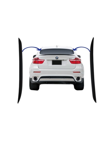 Spoiler posteriore del bagagliaio per BMW X6 E71 E72 (08-14) Perfomance Design