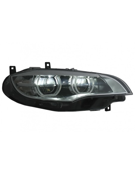 Cerchi doppi dell'alone degli occhi 3D dell'angelo dello xeno dei fari del LED per BMW X6 E71 (08-12)