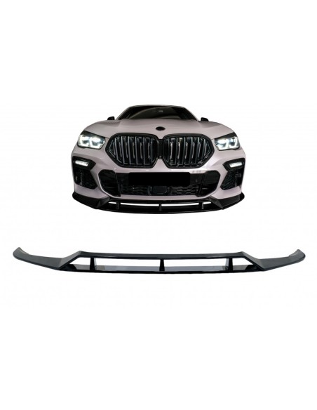 paraurti anteriore per BMW X6 G06 X6M (19-up) Piano Black