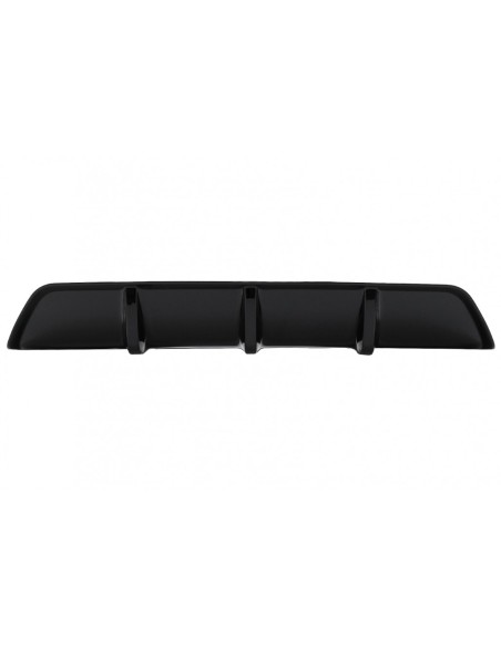 Labbro e diffusore d'aria del paraurti anteriore del corredo di Aero per BMW X6 F16 LCI (15-19) M Technik Sport Piano Nero