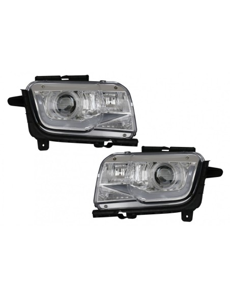 Fari a LED DRL per Chevrolet Camaro MK 5 Non Facelift (09-13) Cromo