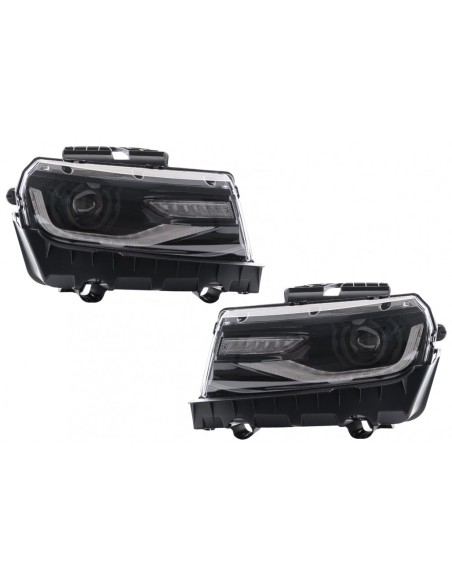 Fari a LED DRL per Chevrolet Camaro Mk5 Facelift (14-15) Luci di svolta dinamiche ambrate sequenziali