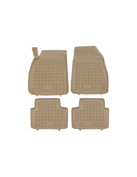 Tappetino in gomma beige per OPEL Insignia 08+ per CHEVROLET Malibu 12+