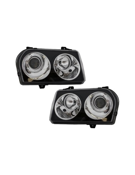 Fari per CHRYSLER 300 05-08 Nero