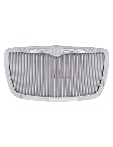 Griglia anteriore per Chrysler 300C Berlina Avant (04-10) Edizione cromo verticale