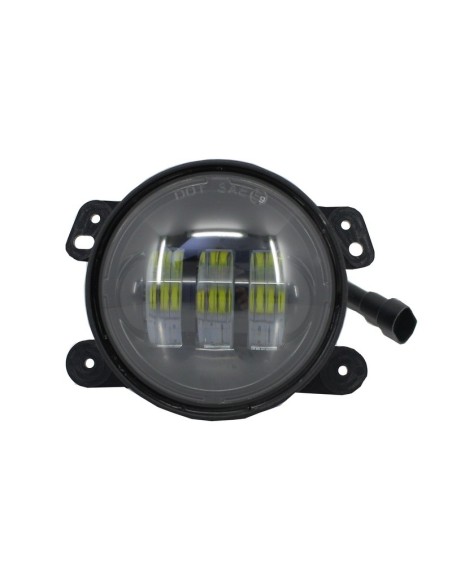 Fari antinebbia Full LED da 4 pollici per Jeep Wrangler JK TJ LJ (07-17)