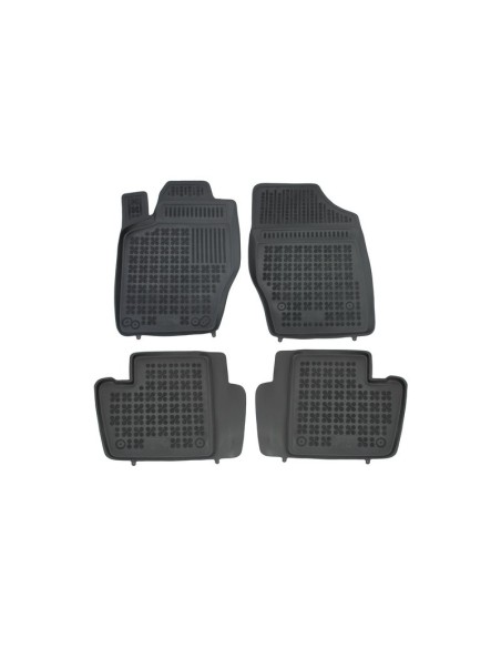 Tappetino nero CITROEN C4 I Hatchback (04-10) C4 II (11-) per PEUGEOT 307 (01-07)
