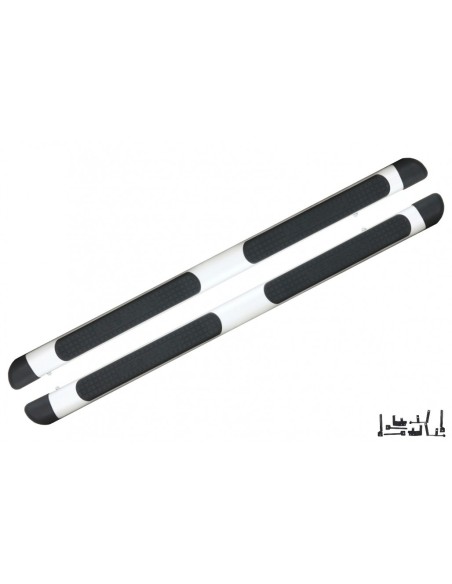 Pedane laterali per Dacia Renault Duster (09-17) Nissan Terrano D10 (14-18)