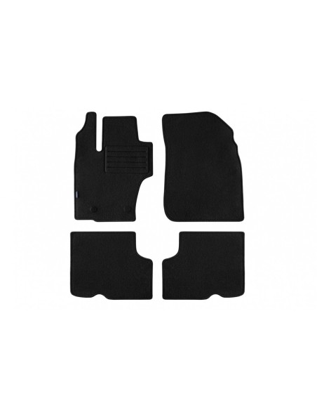 Tappetino Tappeto grafite per DACIA Duster 01-14-12-17