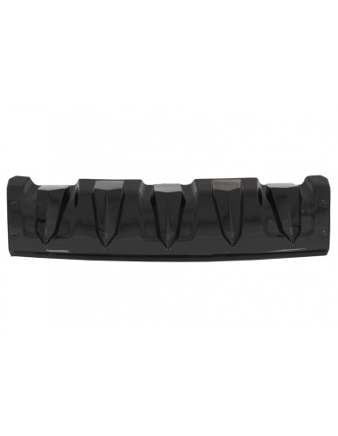 Protezione della piastra antiscivolo del paraurti anteriore per DACIA Duster 4x4 - 4x2 (10-17) Piano Black