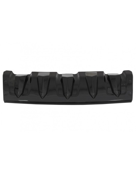Protezione della piastra antiscivolo del paraurti anteriore per DACIA Duster 4x4 - 4x2 (10-17) Piano Black