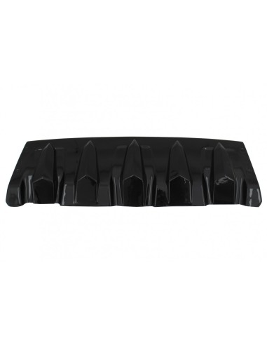 Protezione della piastra antiscivolo del paraurti anteriore per DACIA Duster 4x4 - 4x2 (10-17) Piano Black