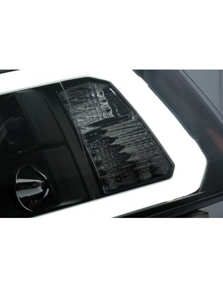 Fari a LED per Dodge RAM IV (09-18) Nero