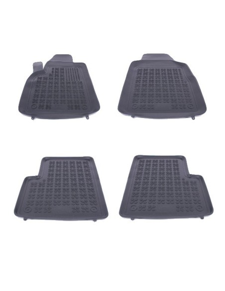 Tappetino Gomma Nero per FIAT 500 07+