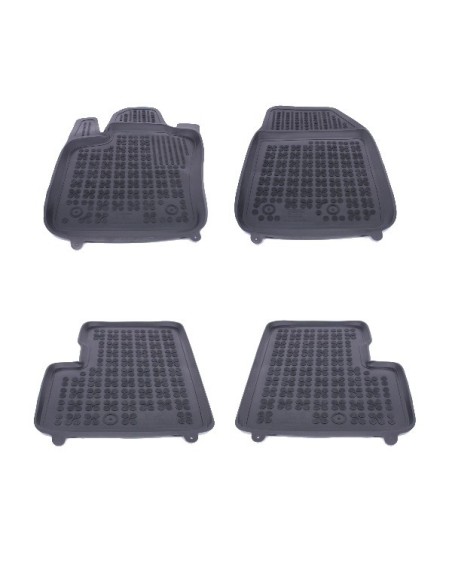 Tappetino in gomma nero per FIAT 500X 14+
