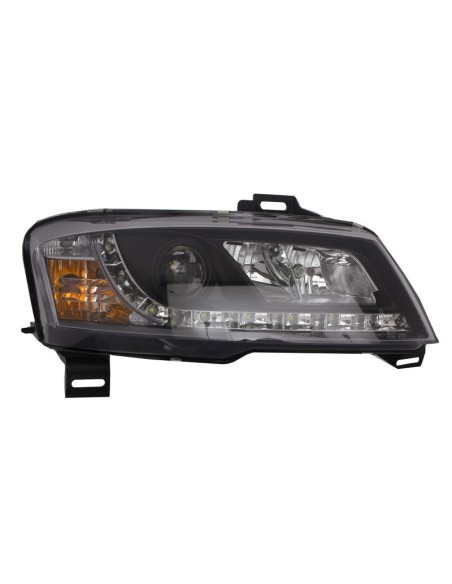 Fari per FIAT Stilo (01-08) Luce di marcia diurna Nero