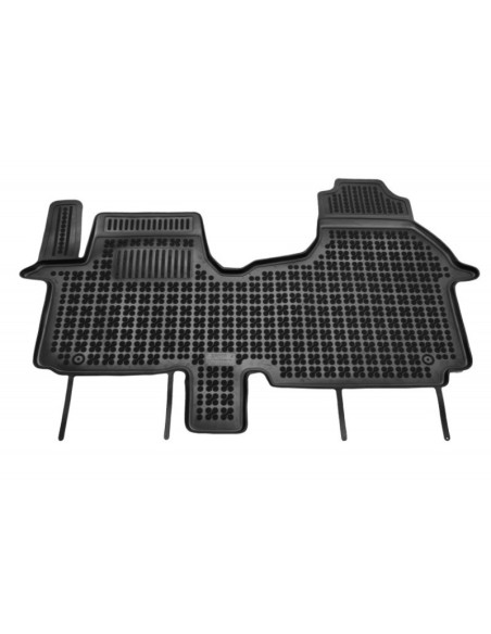 Tappetino anteriore in gomma nero per FIAT Talento (16-) OPEL Vivaro II RENAULT Trafic III (14-)