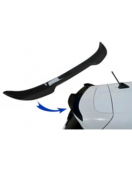 Tappo Spoiler Tetto per Ford Fiesta Mk8 ST - ST-Line (17-21) Piano Nero