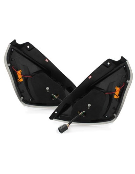 Fanali posteriori a LED per FORD Fiesta MK 7 08+ cristallo rosso