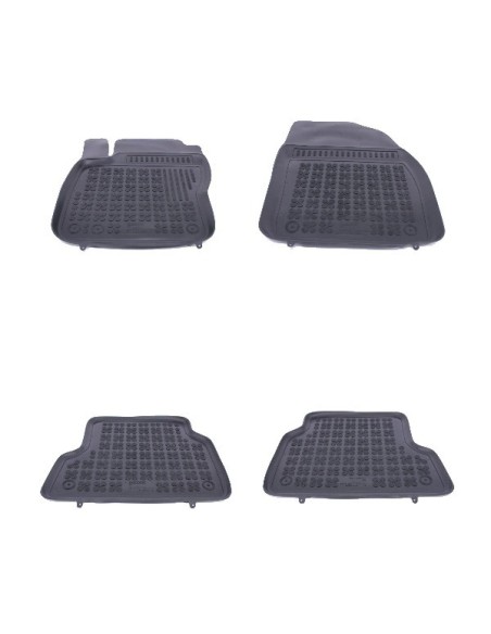 Tappetino in gomma nero per Ford Focus MK2 (11.04-11)
