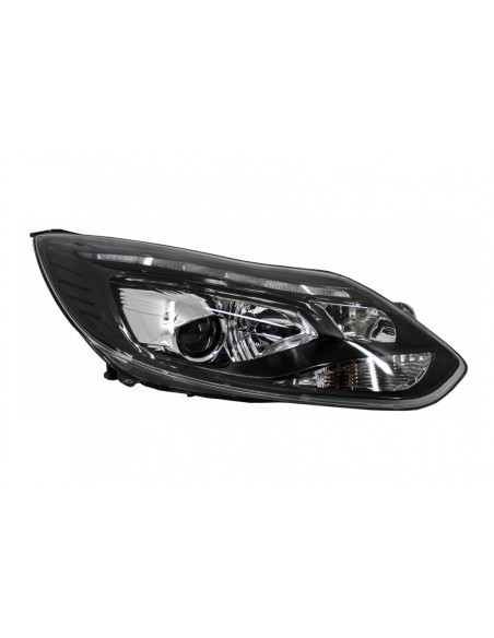 LED DRL Fari Xenon Look per FORD Focus III (11-14) Nero