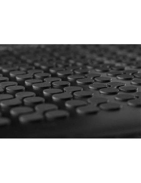 Trunk Mat Gomma Nera per Ford Focus MK3 Hatchback (11-18)