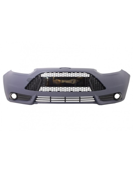 Paraurti anteriore per Ford Focus MK III 3 (11-14) ST Design w/ Add-On Spoiler del tetto