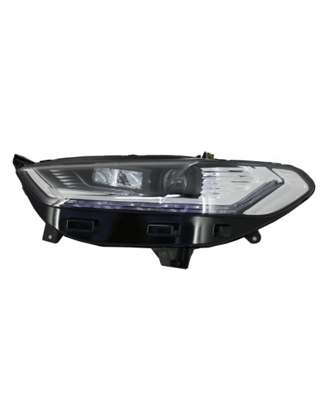 LED DRL Fari Xenon Look per Ford Mondeo MK5 (13-16) Scorrevoli Luci di Svolta Sequenziale Cromo