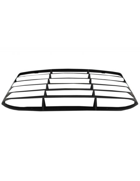 Classic Quarter Side Window Louvers per FORD Mustang Mk6 VI Sesta generazione (15-19) w/ Rear Window Louvers Black PFT Design