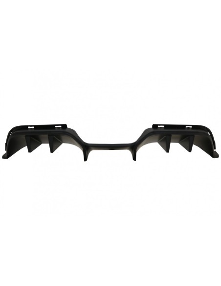 Paraurti posteriore diffusore per Ford Mustang Mk6 VI sesta generazione (15-17) RTR Design nero opaco