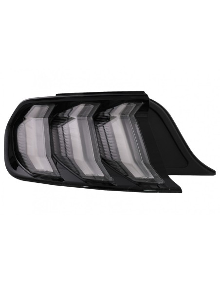 Fanali posteriori a LED completi per Ford Mustang VI S550 (15-19) Fumo chiaro w/ luci di svolta sequenziali