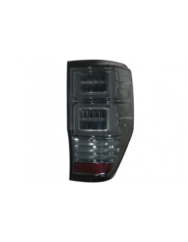 Fanali posteriori a LED per Ford Ranger (12-18) w/ Luci di svolta dinamiche sequenziali fumo