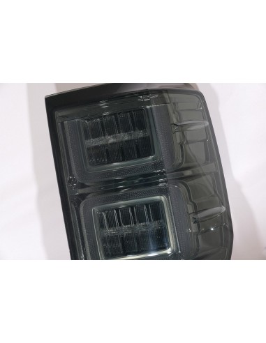 Fanali posteriori a LED per Ford Ranger (12-18) w/ Luci di svolta dinamiche sequenziali fumo
